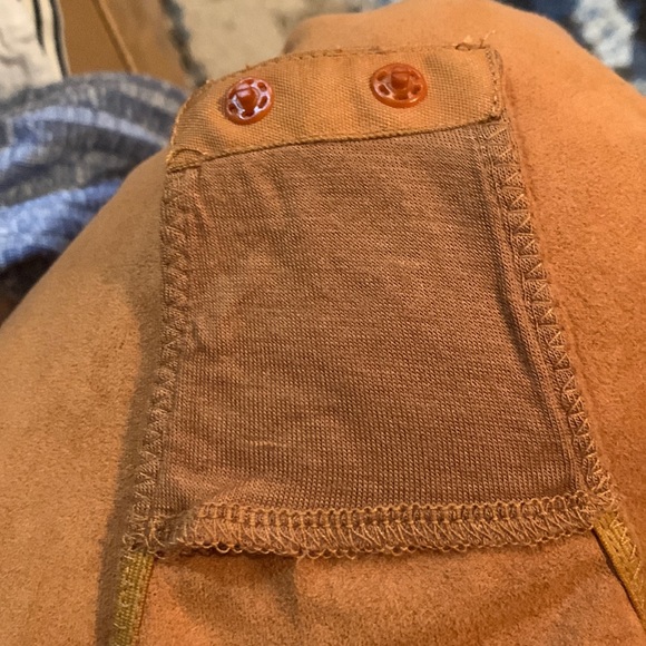 Design Lab Rust Colored Body Suit Shirt. - Picture 4 of 7